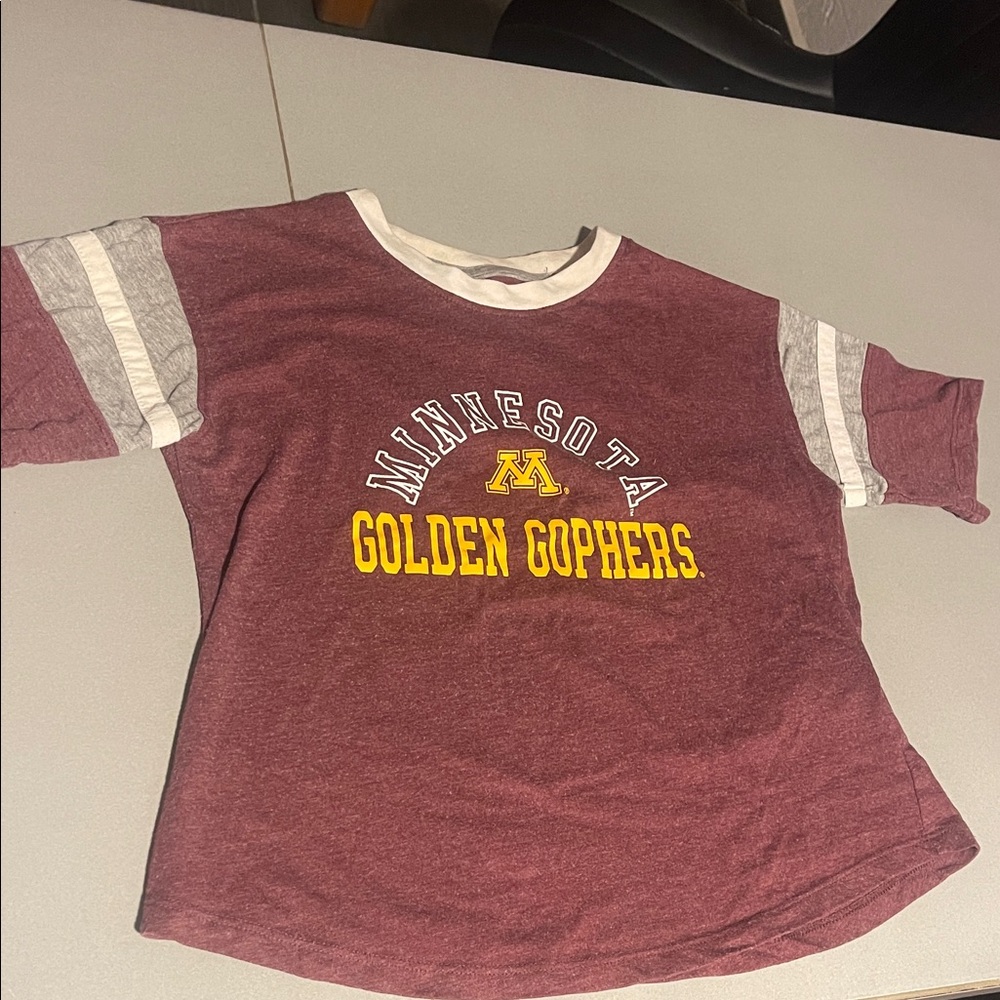 Minnesota Golden Gophers Kids Maroon Shirt